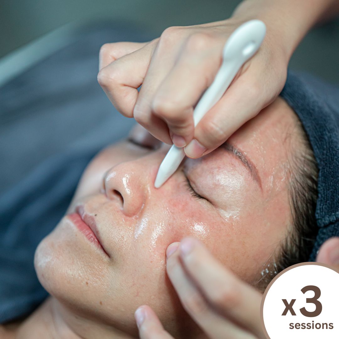 Bojin Facial Treatment 脸部拨筋护理 x3 sessions voucher package